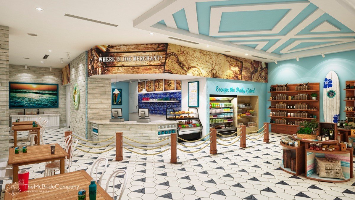 Joe Merchant’s Coffee and Provisions will offer Margaritaville Beach Hotel guests a place to get that cup of joe.